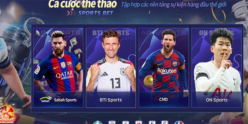 Top siêu phẩm nào bên trong sảnh cược thể thao QH88